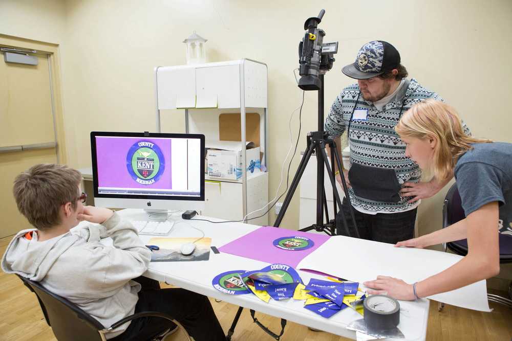 Animation Students and Faculty teach middle-school students the ins and outs of stop motion